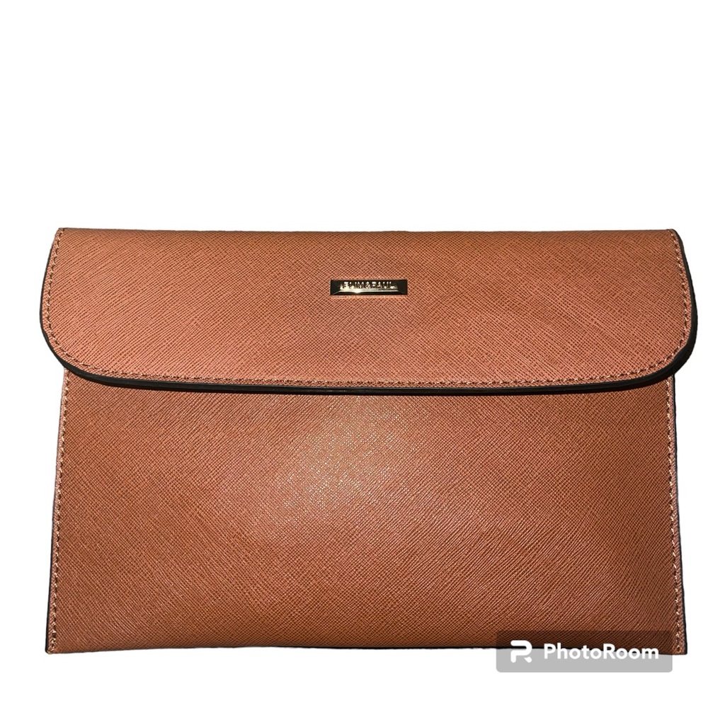 Elim & Paul Brown Clutch/Wristlet 9.75x6.5